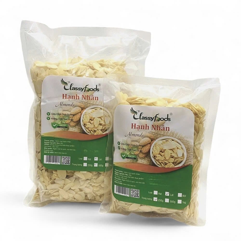 Hạnh nhân lát Classyfoods