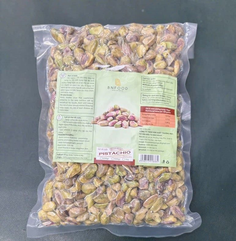 Hạt dẻ cười tách vỏ BNFOOD