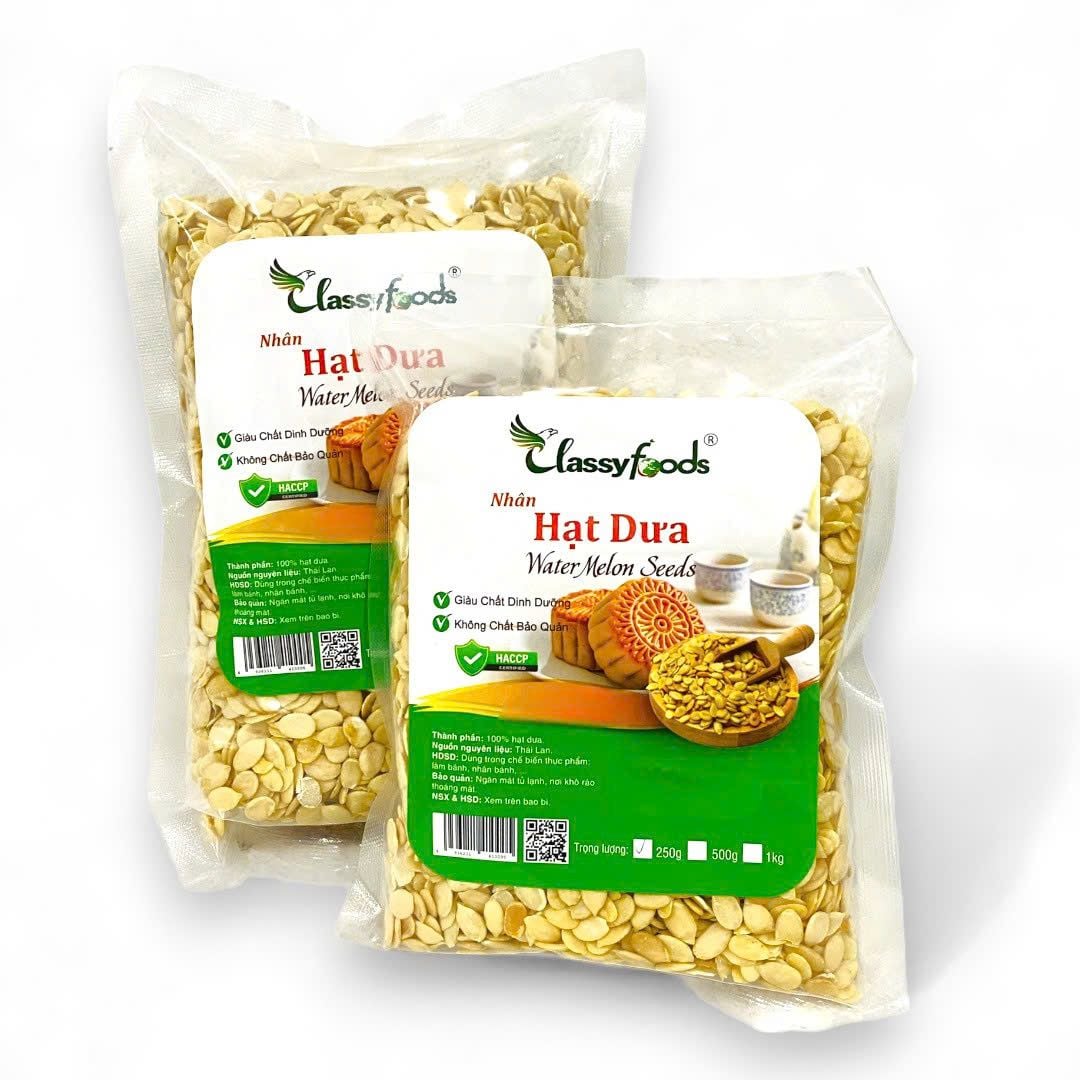 Hạt dưa tách vỏ Classyfoods 500gr.
