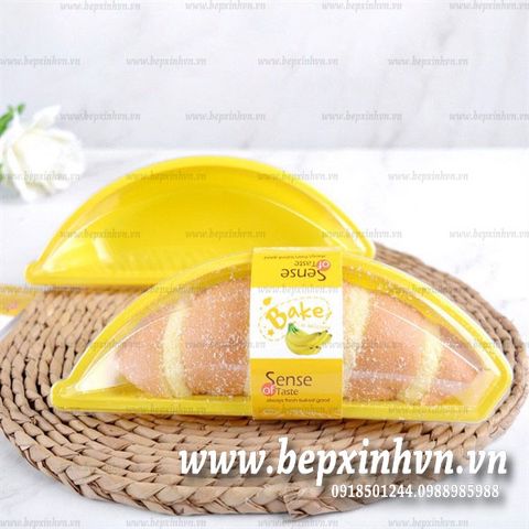 Hộp bánh chuối nhựa (10 - 100 cái)