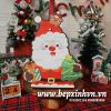 Hộp bánh kẹo Giáng Sinh quai xách cây thông ông già noel ngôi nhà