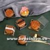 Hộp bánh trung thu nhựa đế đen 100g (set 50hộp)