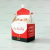Hộp bánh kẹo Giáng Sinh hộp thư (set 5 hộp)