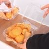 Hộp nhựa Bento vuông trong CH 805