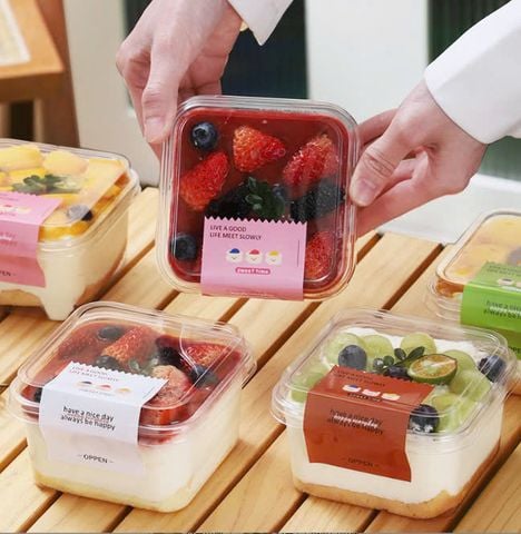 Hộp tiramisu vuông JLH10-6