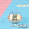 Hộp nhựa tròn H650 đế vàng