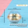 Hộp nhựa tròn H650 đế vàng