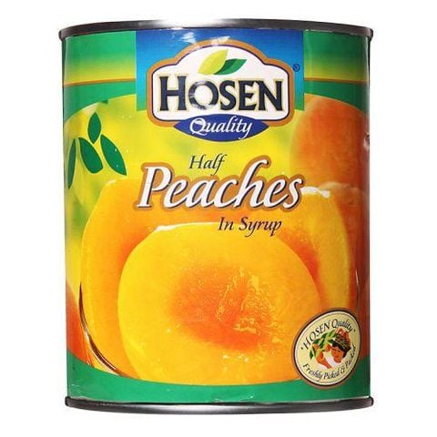 Đào ngâm sirô hiêu Hosen 825gr