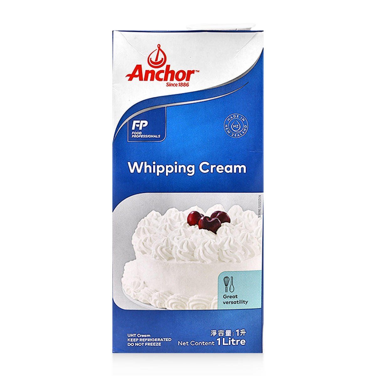 Whipping Cream Anchor hộp 1L