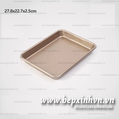Khay nướng hình chữ nhật chống dính 27.8x22.7cm