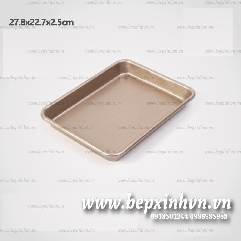 Khay nướng hình chữ nhật chống dính 27.8x22.7cm