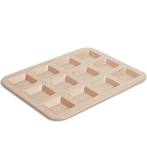 Khuôn 12 bánh vuông Chefmade WK9321