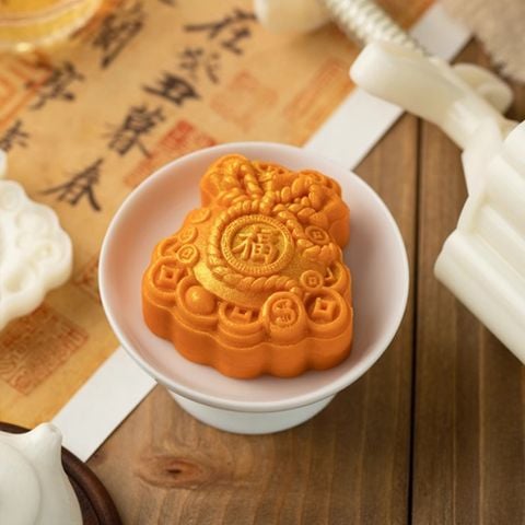 Khuôn trung thu lò xo 150g Túi Tiền