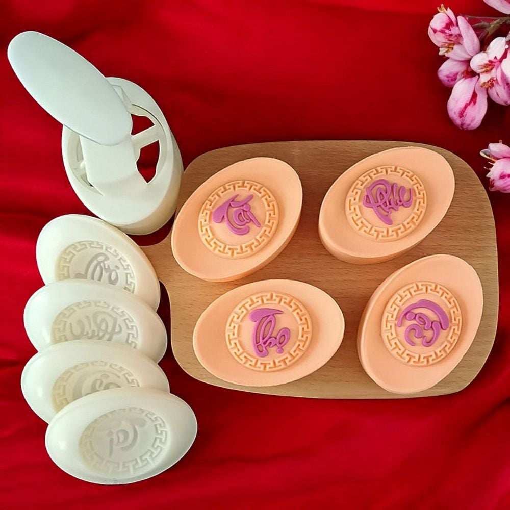 Khuôn trung thu 50g Thỏi Vàng Phúc Lộc Thọ Tài
