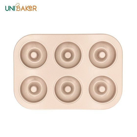 Khuôn bánh 6 donut Unibaker MB820