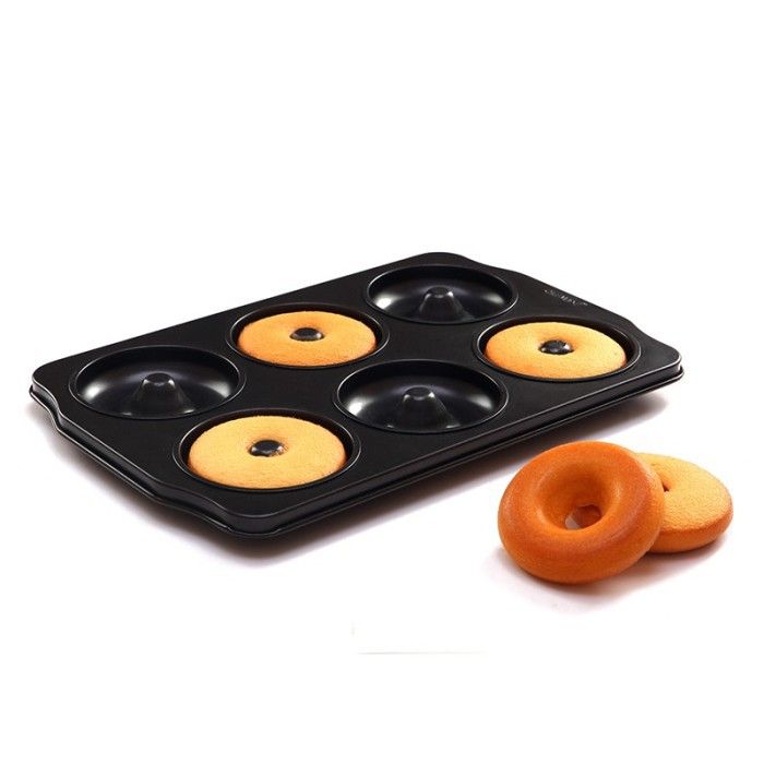 Khuôn 6 bánh donut chefmade WK9038