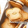 Khuôn nhấn bánh quy hình Sandwich vui vẻ, thỏ, gấu
