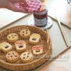 Khuôn nhựa nhấn bánh quy cookie có lõi