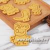 Khuôn nhấn bánh quy nhân vật hoạt hình heo Peppa