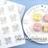 Khuôn silicon nến 3d 12 hình lập phương Rubik