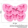 Khuôn silicon 3d Bướm Xinh