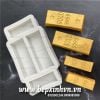 Khuôn silicon 4D 4 thỏi vàng 9999