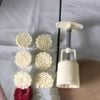 Khuôn bánh trung thu lò xo 25g 6 mặt tròn