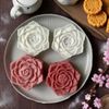 Khuôn trung thu lò xo 2 mặt 150g sen đá