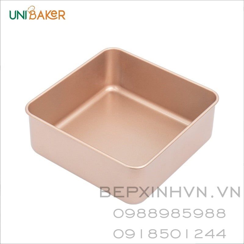 khuôn nướng vuông thành cao UNIBAKER MB228