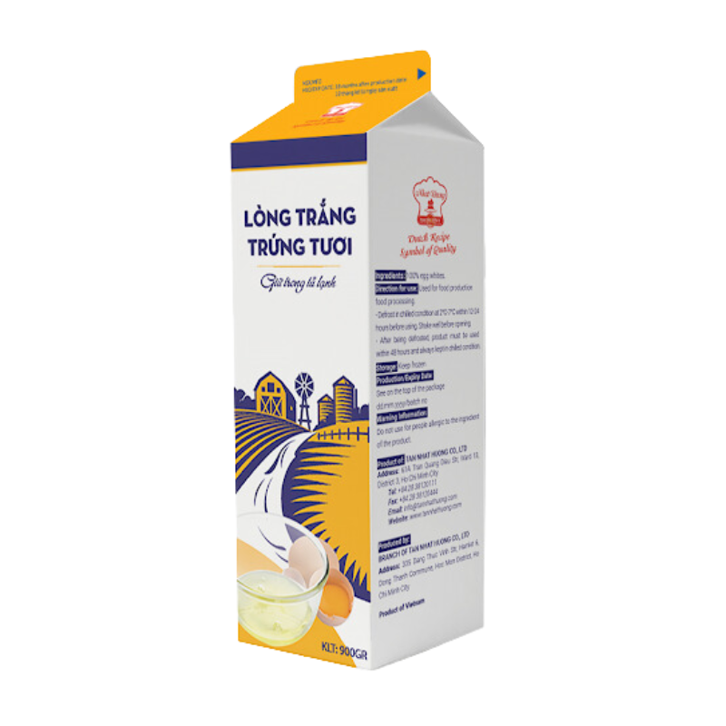 Lòng trắng trứng đông lạnh Nhất Hương (900g)