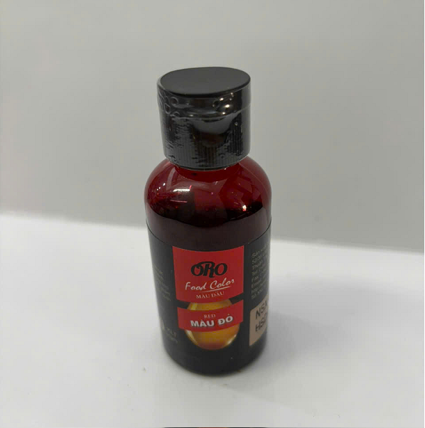 Màu dầu đỏ Oro 50gr