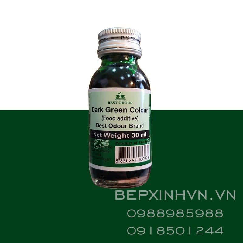 Màu xanh lá Best Odour 30ml.