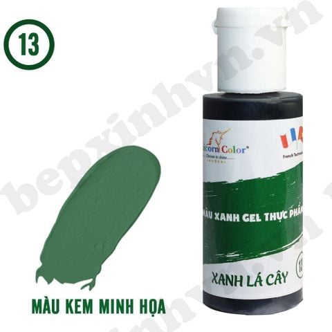 Màu gel xanh lá cây Unicorn Color 28g