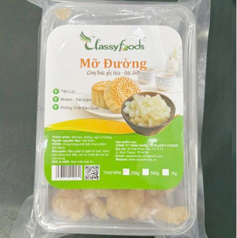 Mỡ đường Classyfoods 250gr