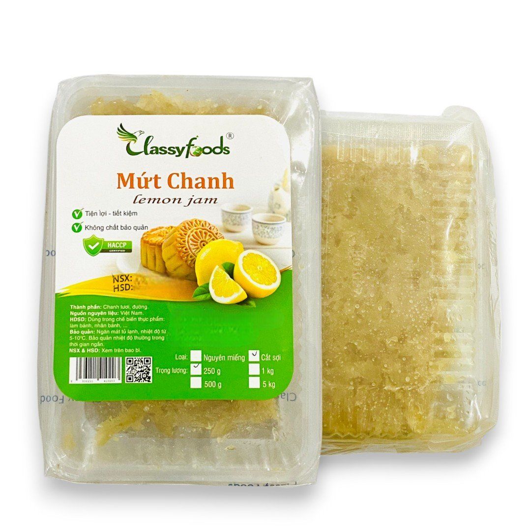 Mứt chanh cắt sợi Classyfoods