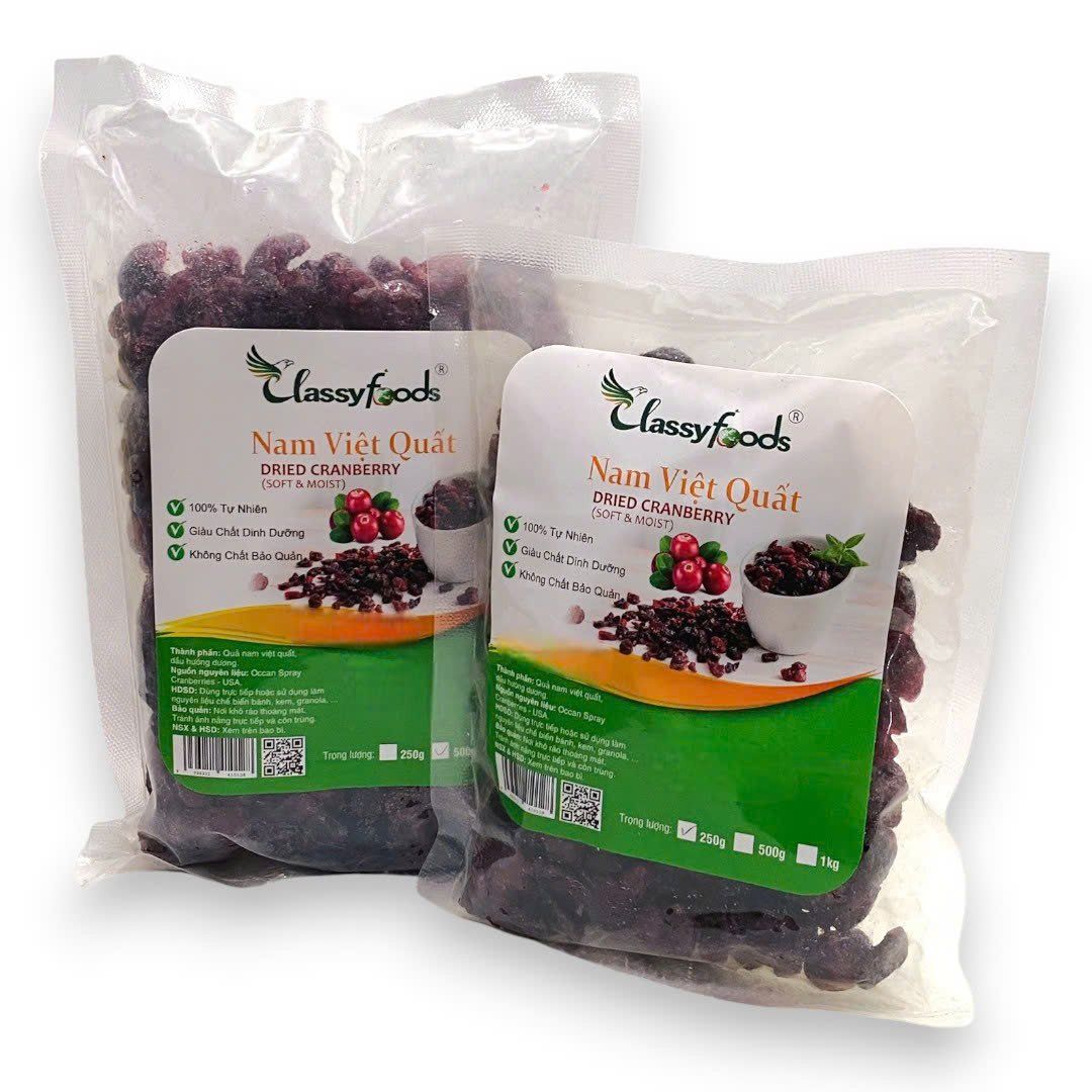 Nam Việt Quất khô Classyfoods