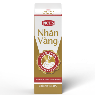 Kem tươi Richs Gold Label 907g.
