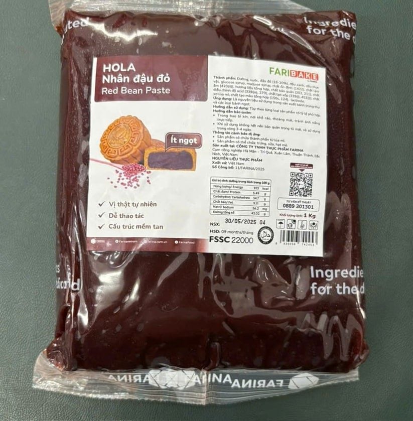 Nhân Đâu đỏ Farina Hola 1kg