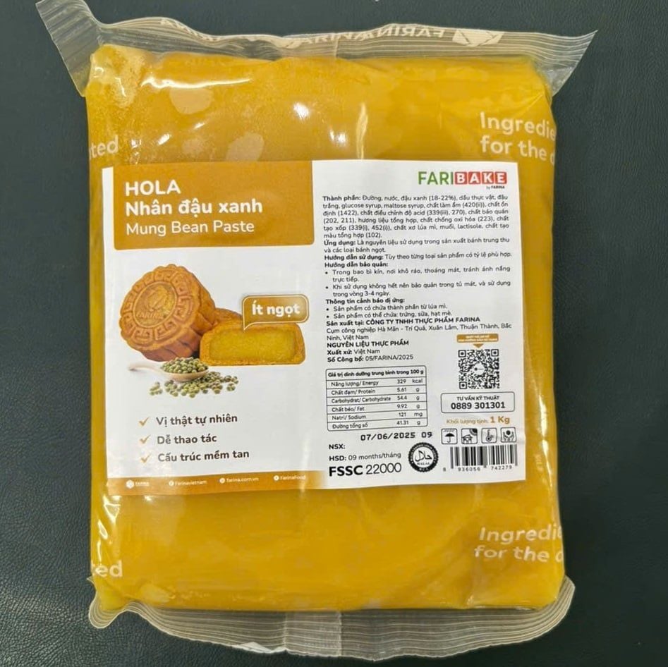 Nhân Đâu xanh Farina Hola 1kg