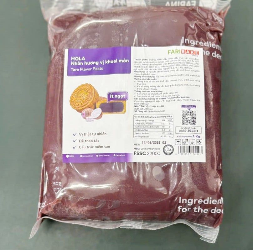 Nhân Vị khoai môn Farina Hola 1kg