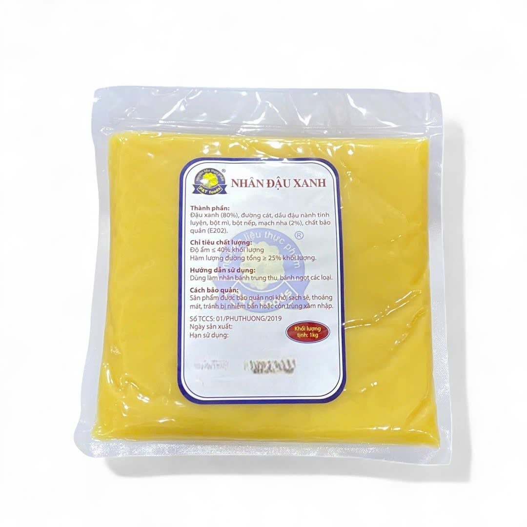 Nhân trung thu đậu xanh Phú Thương 1kg.