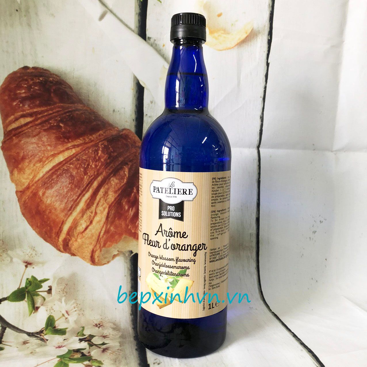 Nước hoa cam Pháp Lapateliere 1L.