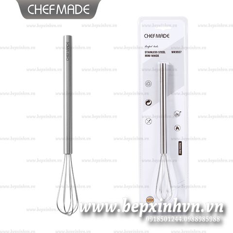 Phới lồng đánh trứng inox mini Chefmade WK9937