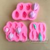 Khuôn silicon làm 4D lá búp cánh hoa Tulip