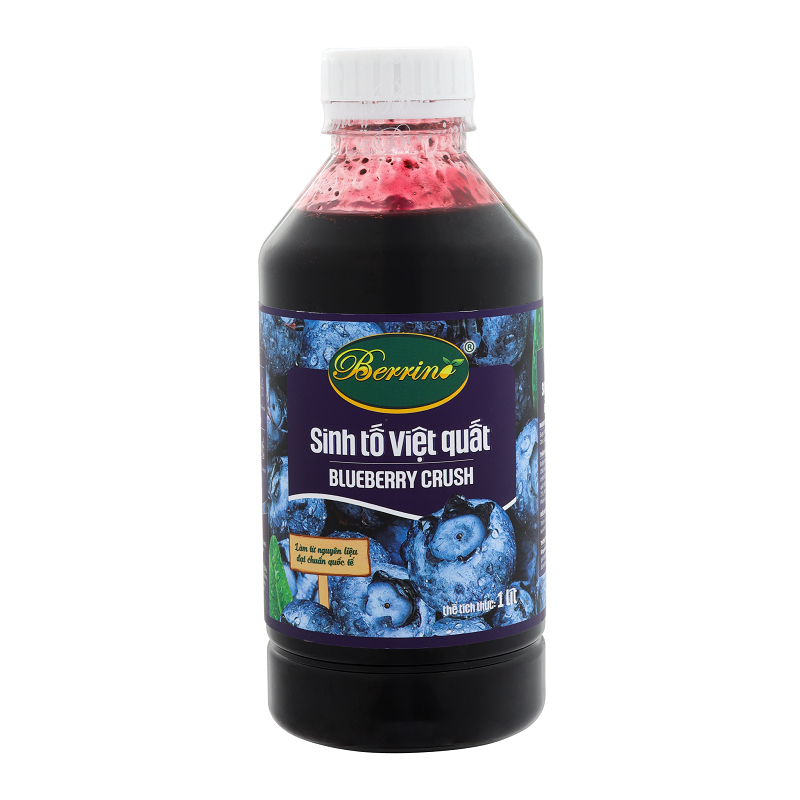 Sinh tố Việt Quất Berrino 1000ml.