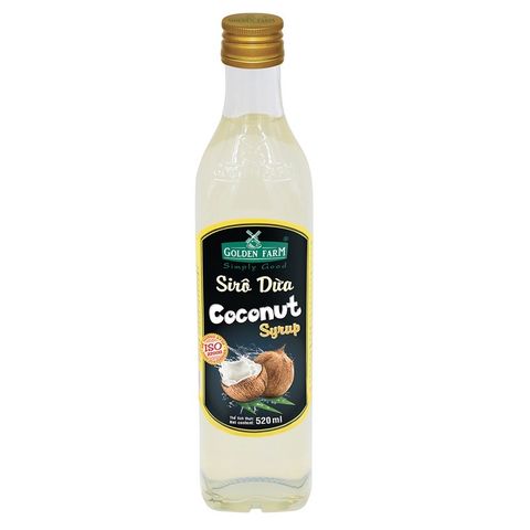 Sirô hương Dừa Golden Farm 520ml