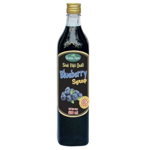 Sirô hương Việt Quất Golden Farm 520ml