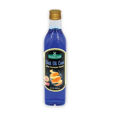 Sirô hương vỏ cam Golden Farm 520ml