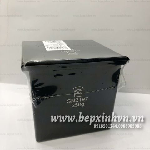 Khuôn bánh mì sandwich màu đen 250g Sanneng