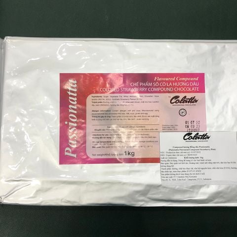 Socola Colatta màu hồng 1kg.
